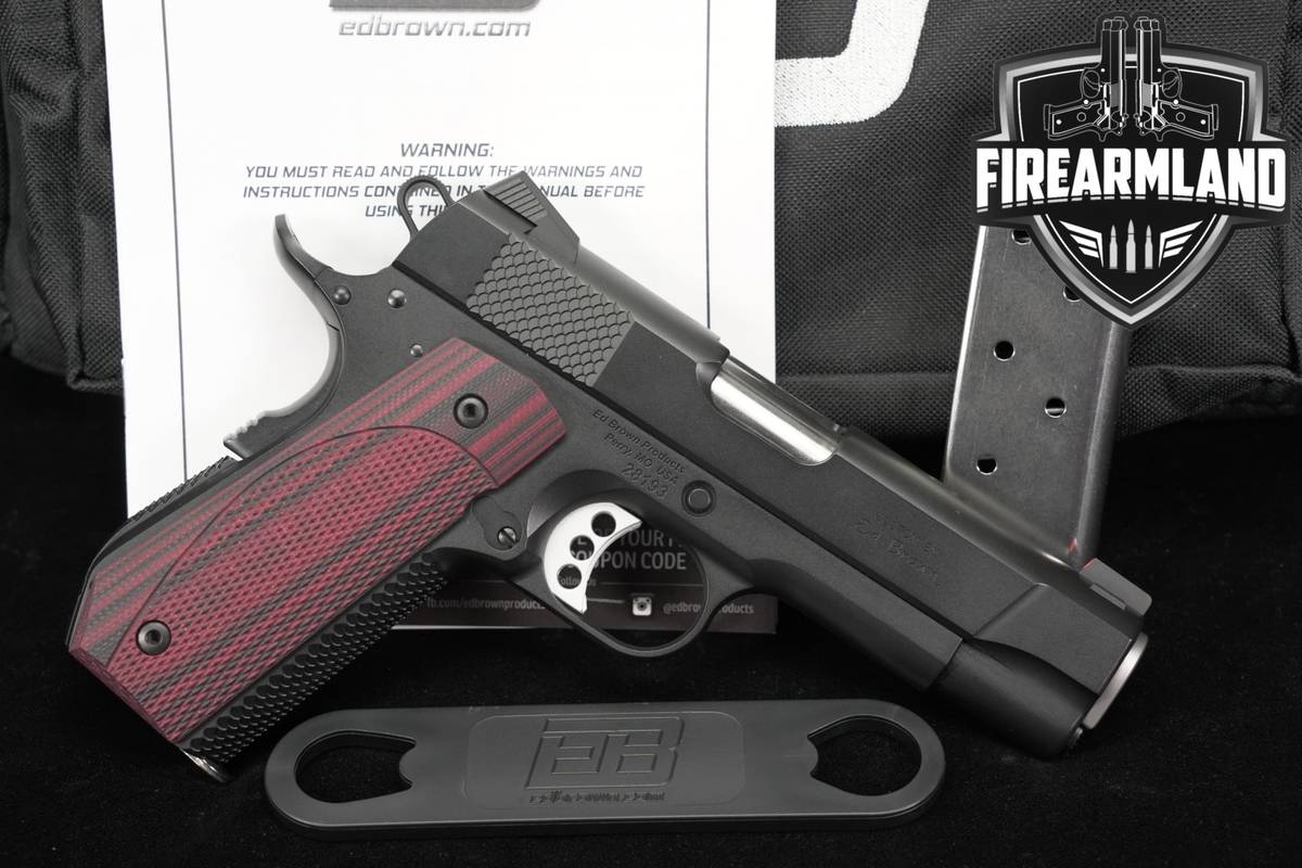 Ed Brown Kobra Carry 45 ACP 4.25" CCW-1911 +ORIG CASE