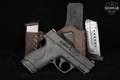 Smith & Wesson (S&W) M&P9 Shield 1.0, Manual Thumb Safety, Top-Mounted Loaded Chamber Indicator 9mm Luger Black in Good Condition Image 2