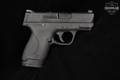 Smith & Wesson (S&W) M&P9 Shield 1.0, Manual Thumb Safety, Top-Mounted Loaded Chamber Indicator 9mm Luger Black in Good Condition Image 3