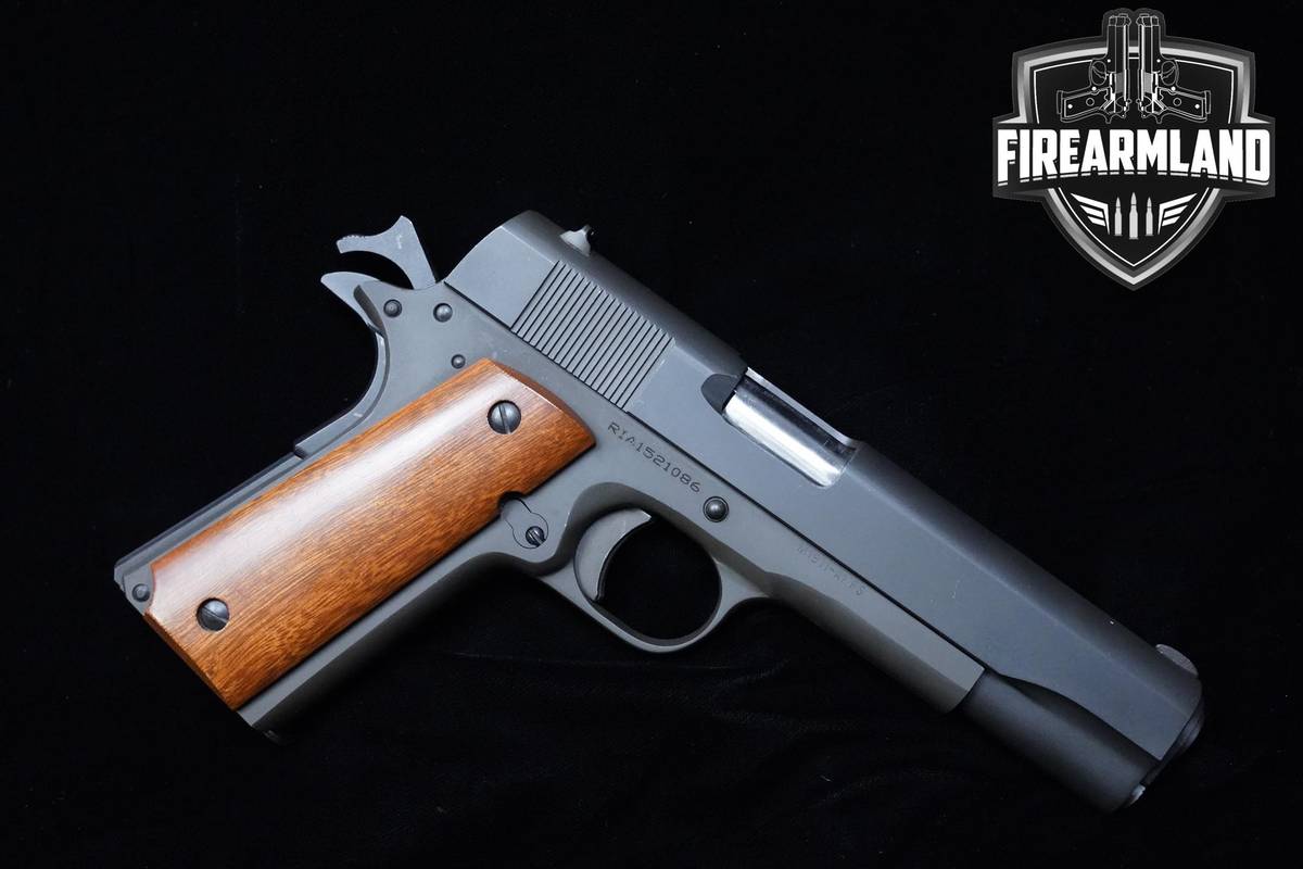 Rock Island Armory (RIA) M1911-A1 GI Standard FS 38 Super 5" RIA +ORIG CASE