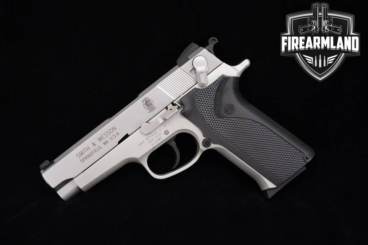 Smith & Wesson 910S 9mm 4" Stainless S&W-910s +2 MAGS