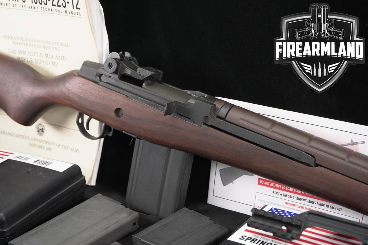 Springfield Armory M1A Standard 308 Winchester M1 A M14 +4 MAGS, CLEAN KIT
