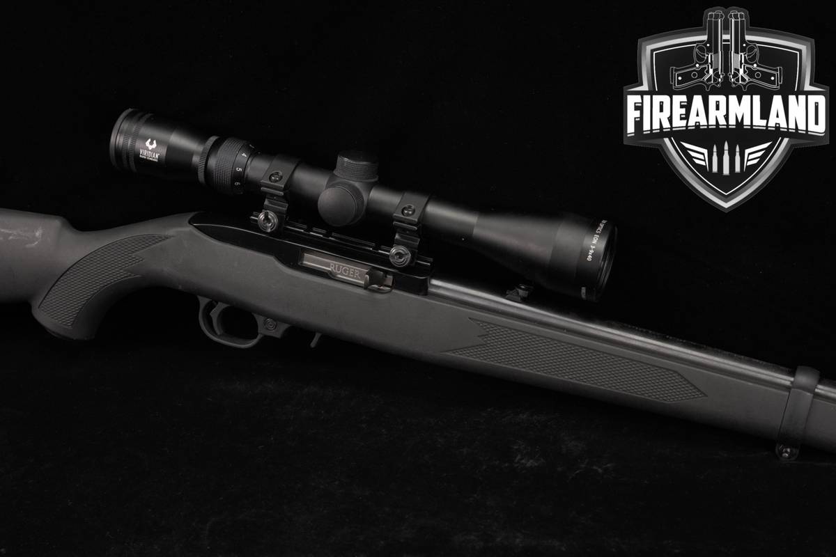 Ruger 10/22 Carbine 22LR 18.5" Blued & Synthetic 1022 +NIKKO STIRLING SCOPE