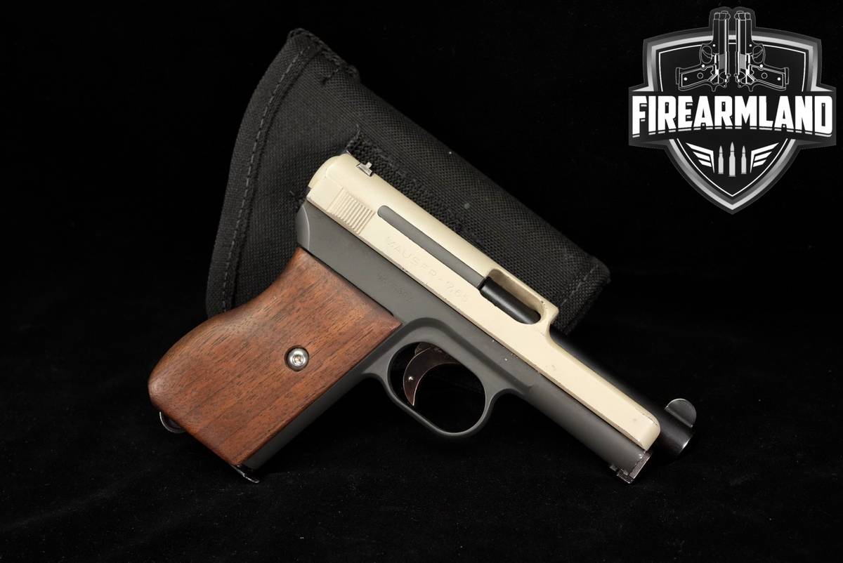1927-1928 Mauser Model 1914 32 ACP 3.14" Two-Tone M1914 +HOLSTER