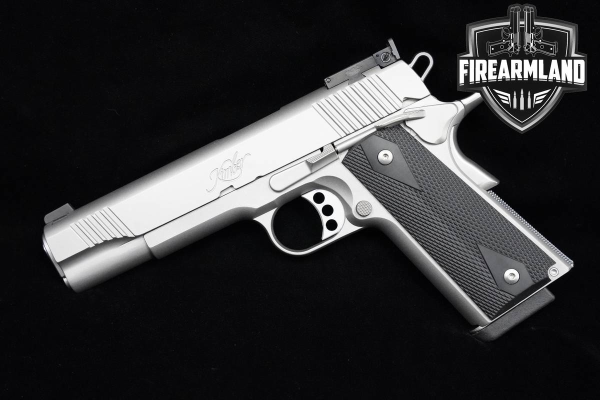 LIKE-NEW Kimber Stainless Target II 45 ACP 1911 Kimber 1911 2MAGS