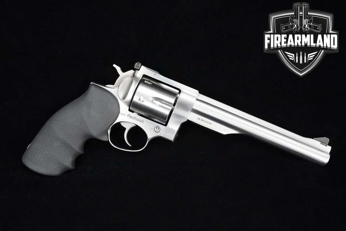 Ruger Redhawk 44 Magnum 7.5" Stainless Ruger Red-Hawk +ORIG CASE