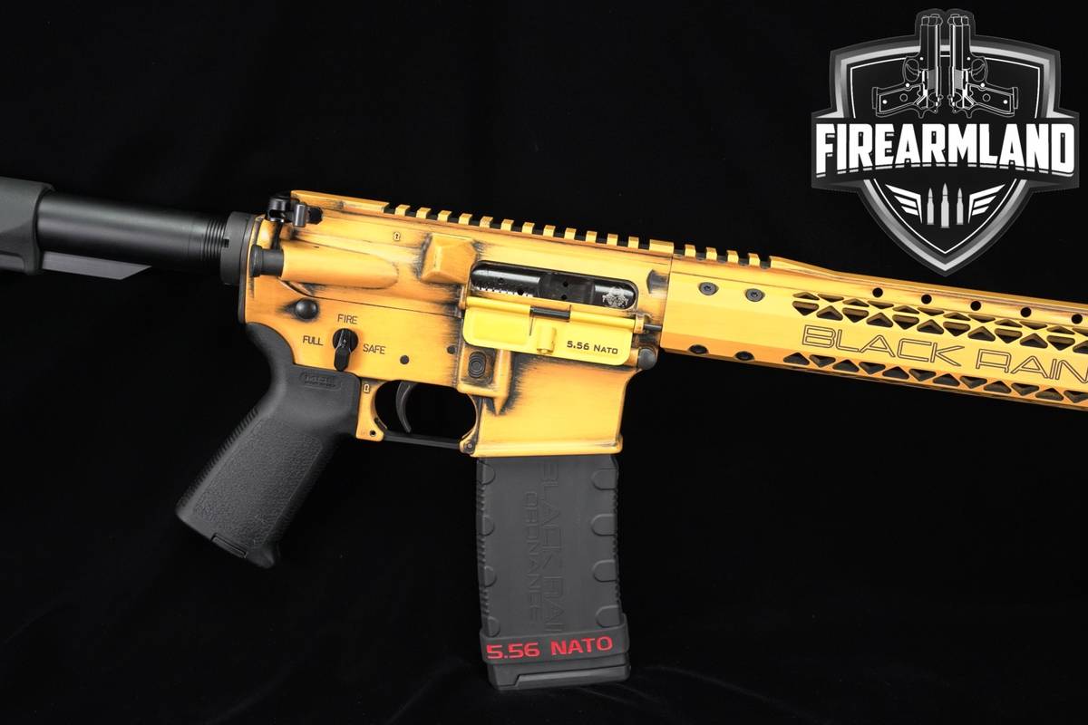 Black Rain Ordnance Spec15 DTOM Don't Tread On Me Engraved AR-15 AR15