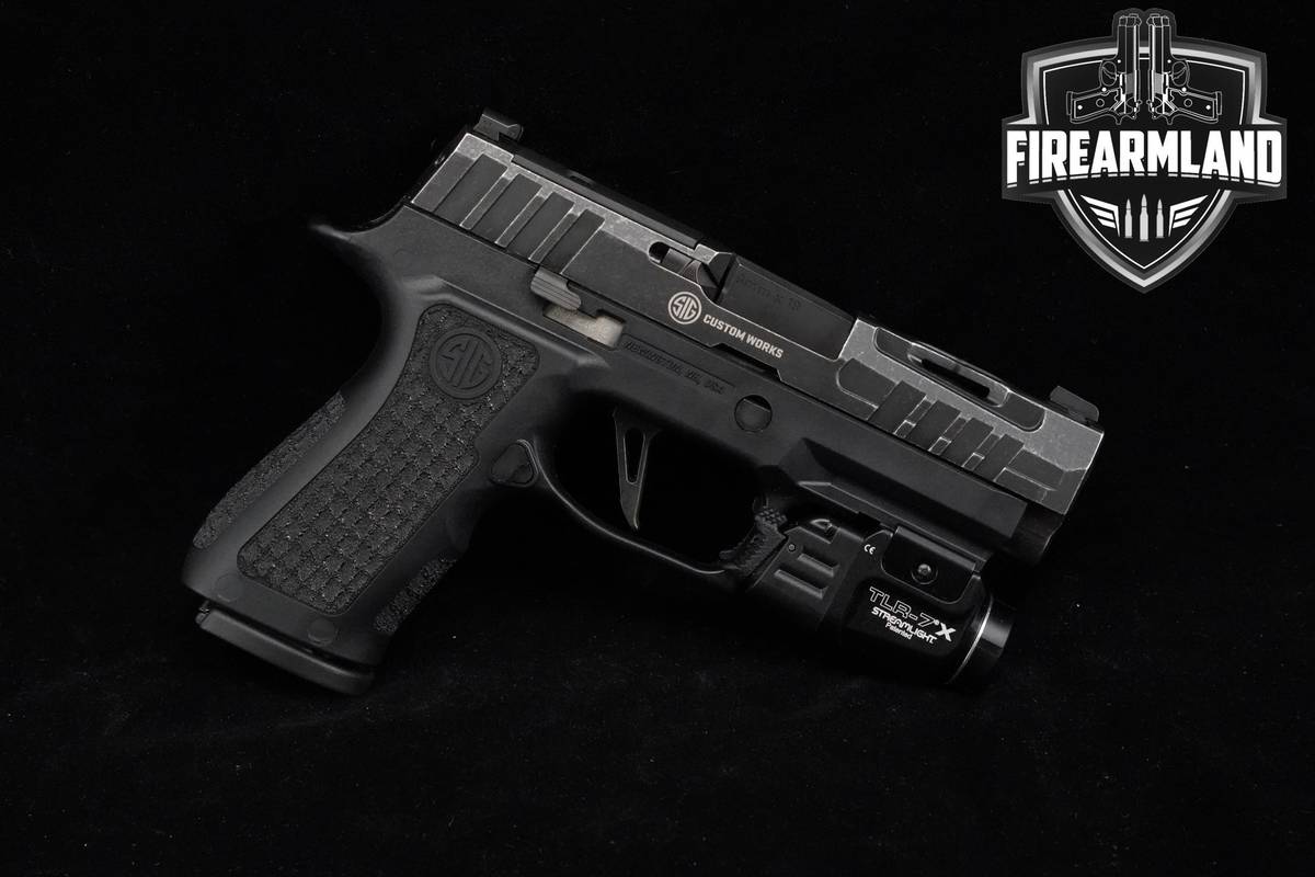 Sig Sauer P320 XCompact Spectre 9mm 3.9" Distressed P 320 X Compact +2 MAGS
