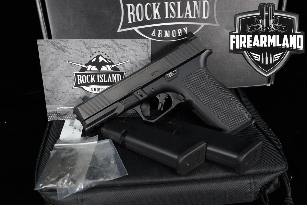Rock Island Armory RIA STK100 Ultra 9mm 4.5 STK-100 +2 MAGS & ORIG BOX