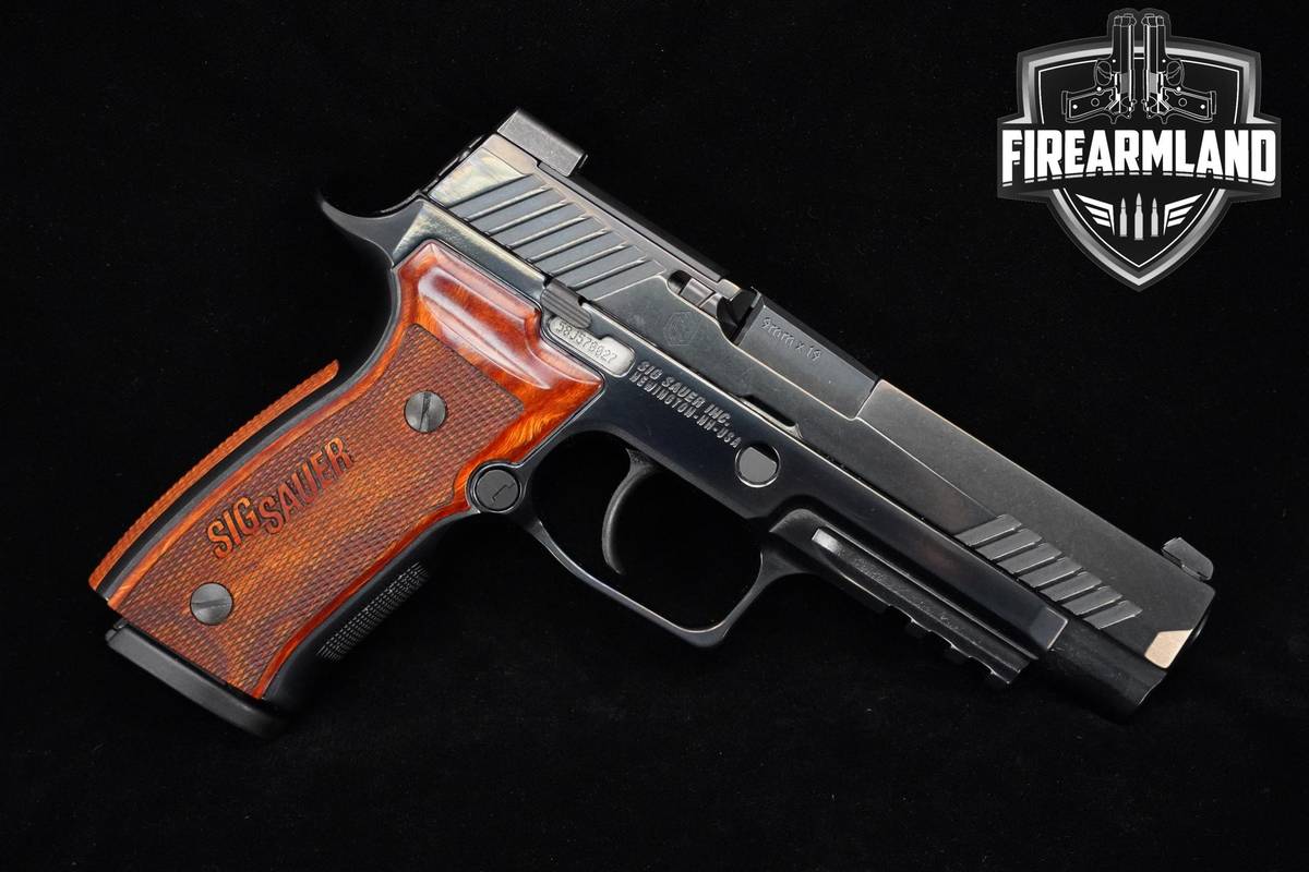 Sig Sauer P320 M17 9mm 4.7" High Polish DLC Sig-Sauer P320 P-320 M-17 3MAGS