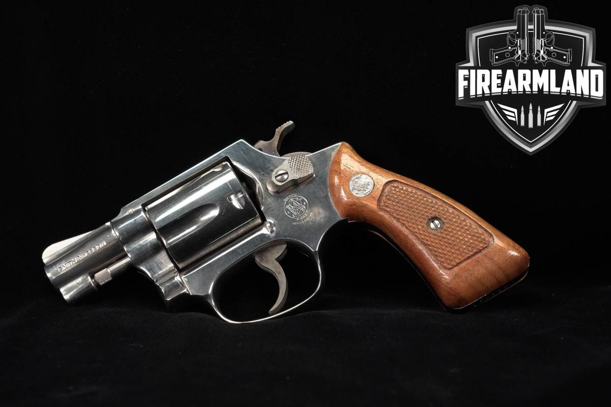 1981 Smith & Wesson S&W Mod 36 38 Special 2" Nickel + ORIG BOX