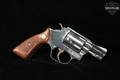 1981 Smith & Wesson (S&W) Model 36 .38 Spl. Nickel in Very Good Condition Image 3