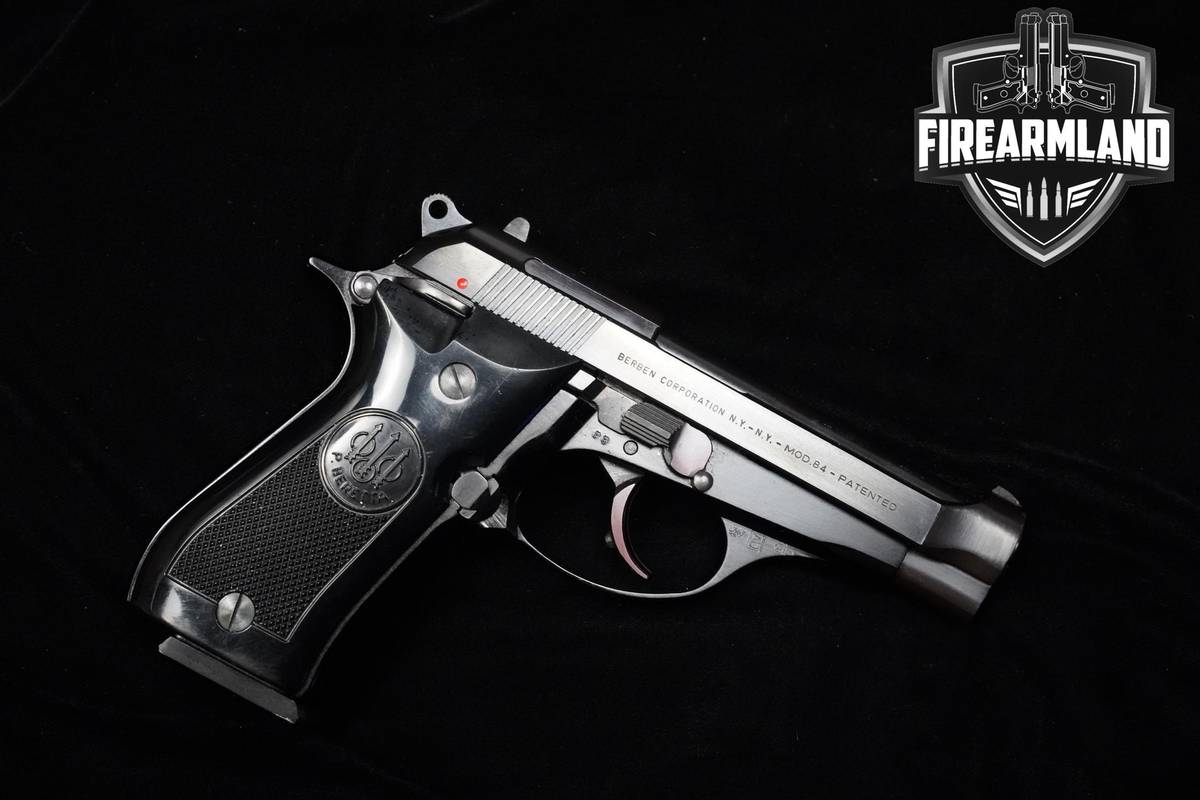 1978 Beretta Model 84 Cheetah 380 ACP 3.8" Black Bruniton Beretta 84 DA/SA