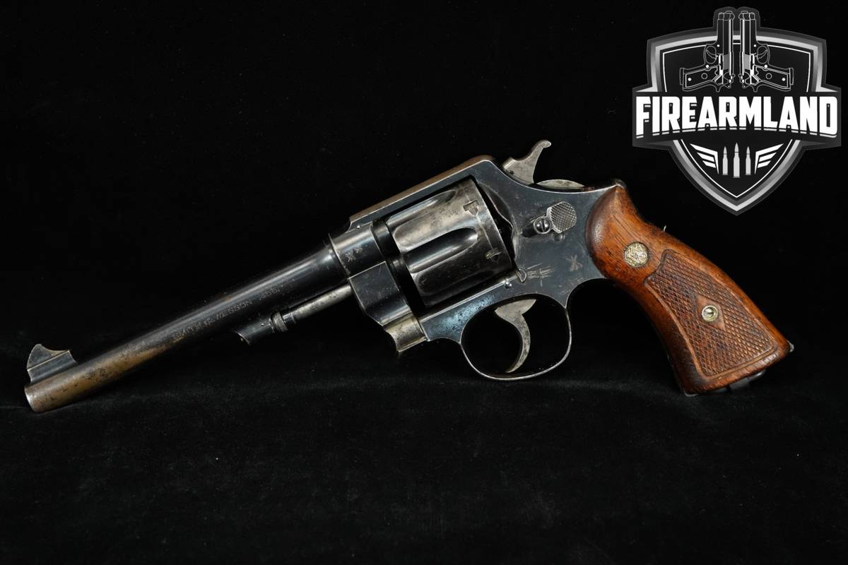 WWI British Contract Smith & Wesson S&W MkII Hand Ejector 455 Webley Mk-2