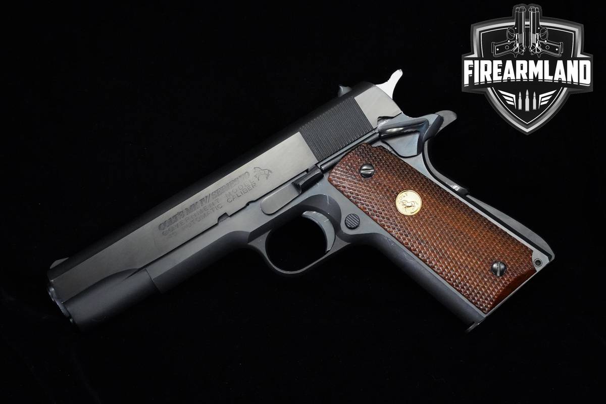 1982 Colt MK IV/Series 70 Government Model 45 ACP 1911 5" Blued Colt