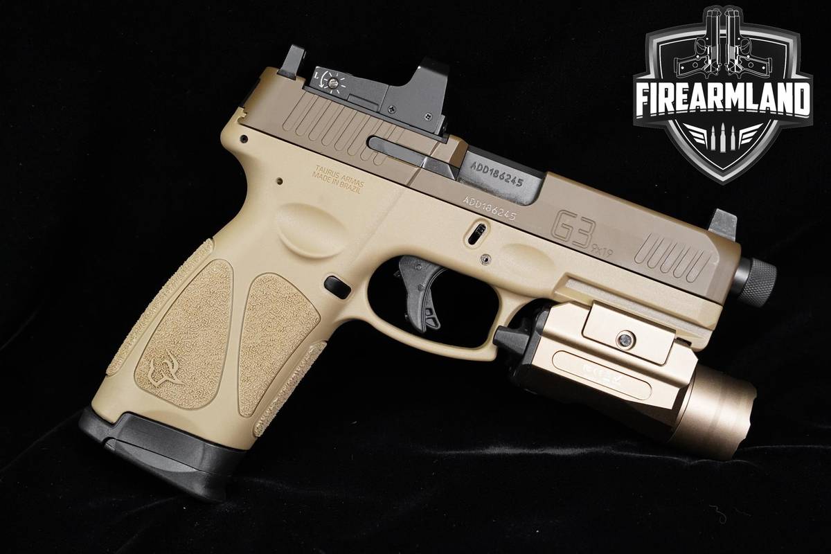 CARRY-KIT Taurus G3 Tactical T.O.R.O. 9mm 4.5" +3 MAGS, ORIG CASE & OPTIC