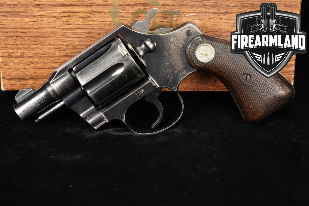 1962 Colt Detective Special Second Issue 38Special 2 Blued +ORIG BOX