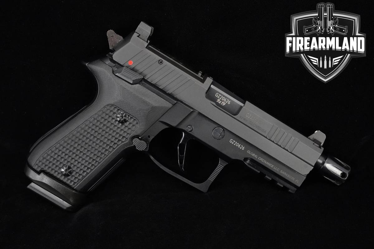 OPTIC READY Arex Zero 1 TC 9mm 4.5" Arex-Zero 1-TC+3 MAGS & ORIG CASE