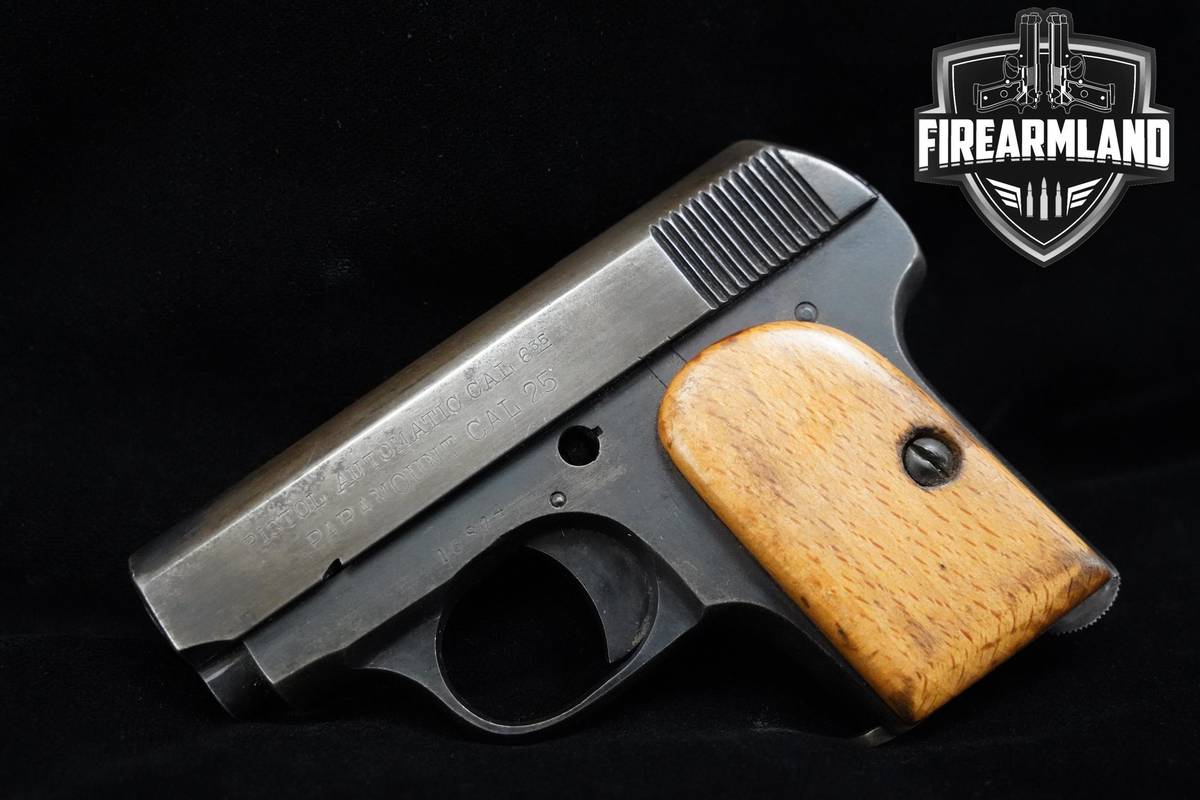 Paramount Vest Pocket 2.25" 25-ACP Blued Paramount Vest-Pocket Colt-1908
