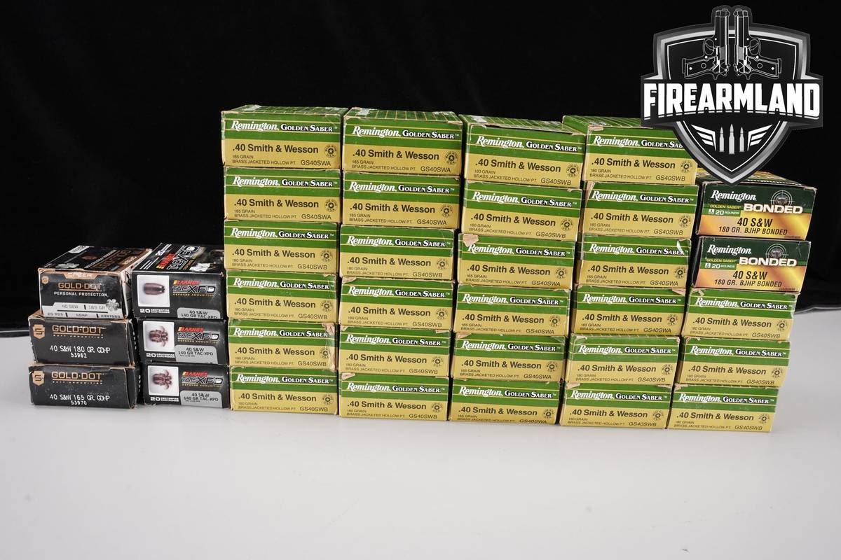 895 RDS! 40 S&W Ammo 40S&W