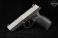 Smith & Wesson (S&W) Model SW40V Sigma .40 S&W Two-Tone Silver & Black in Good Condition Image 2