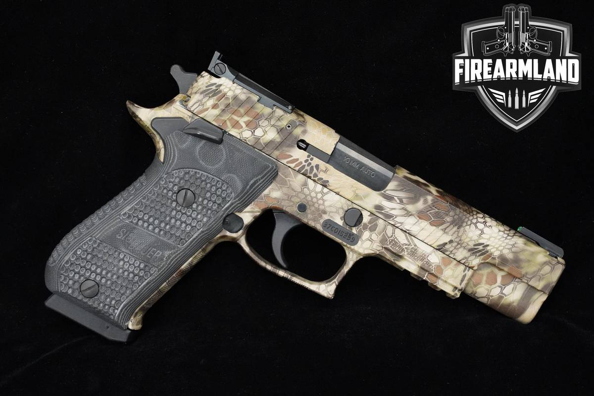 RARE Sig Sauer P220 Elite Kryptek Hunter 10mm Sig-Sauer-P220 +2 MAGS & CASE