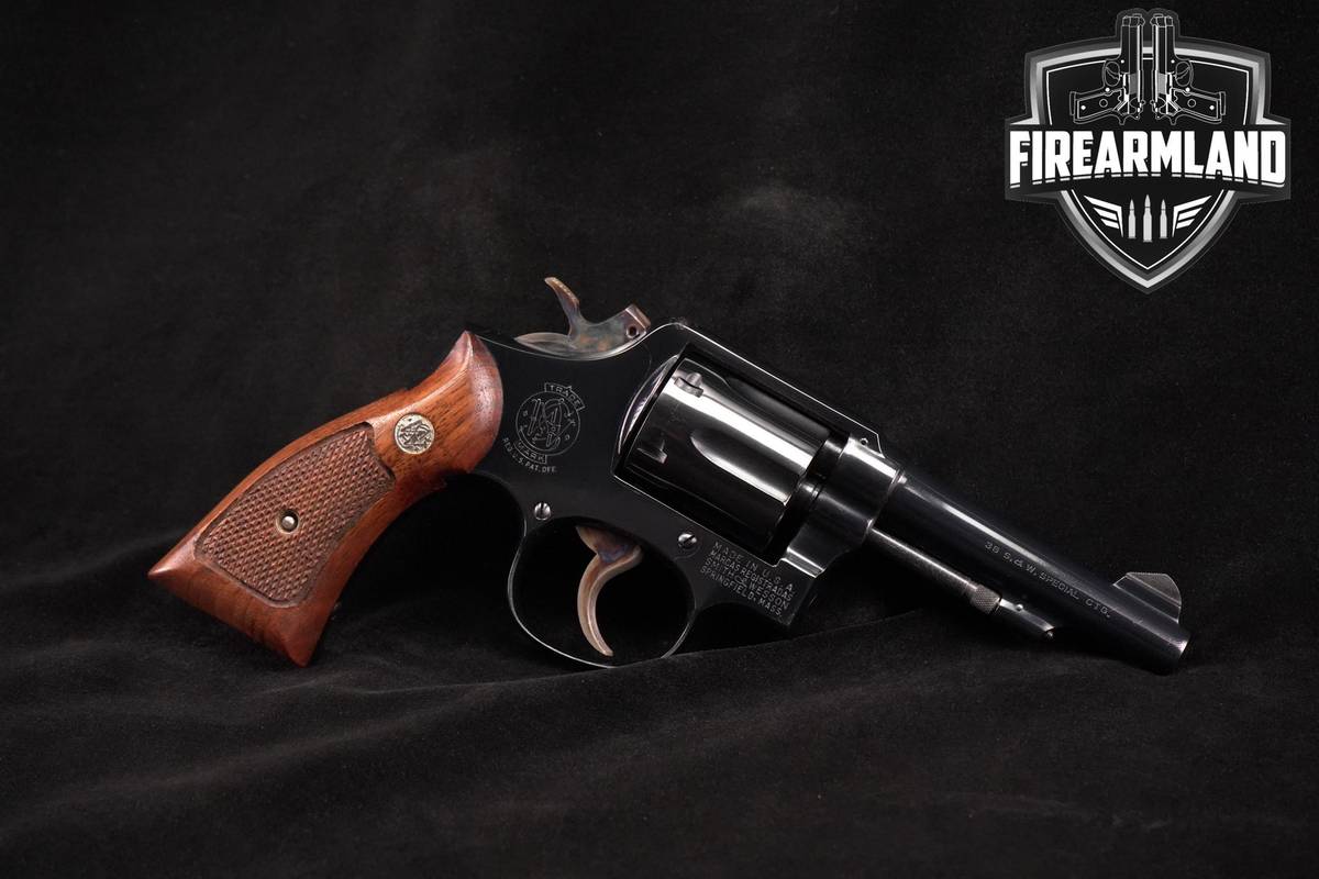 1966 Smith & Wesson S&W Model 10-5 Military Police 38 Special 4" Blued M&P