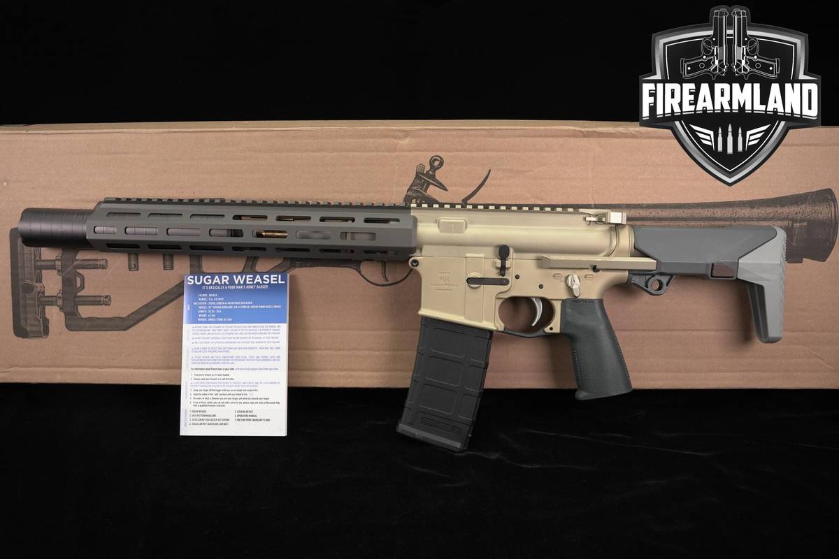 Q Sugar Weasel SD 300 Blackout AR-15 AR15 7" Factory Suppressed +ORIG BOX