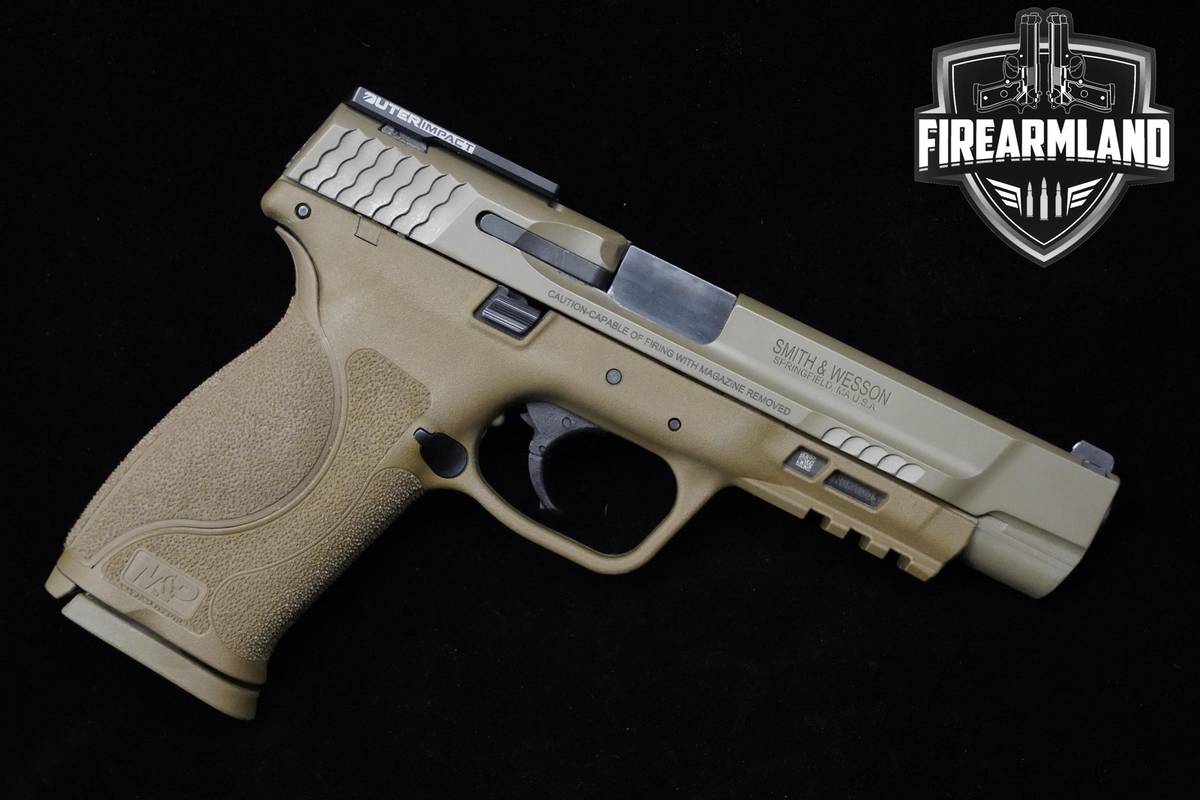 Smith & Wesson (S&W) M&P-9 M2.0 9mm FDE S&W-M&P-9 M&P9 +2 MAGS & ORIG CASE