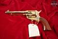 A. Uberti Mod. 1873 Happy Trails To You – Roy Rogers Tribute; America Remembers Limited Edition of 250; A & A Engraving .45 Colt Gold Plated in Very Good Condition Image 3