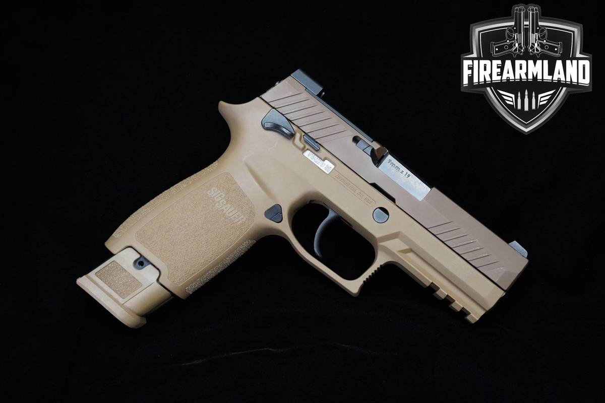 Sig Sauer P320 M18 9mm 3.9" Coyote P320 P-320 M-18 +4 MAGS