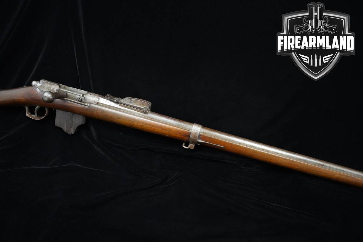 1877 P Stevens Maastricht Beaumont Mod. 1871/88 Vetterli Rifle .43 Beaumont