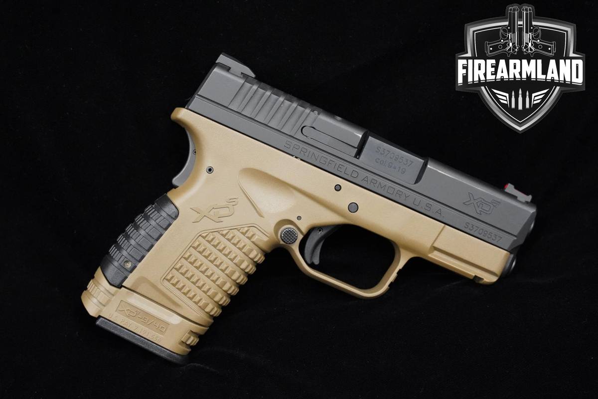 Springfield Armory XDS-9 3.3 9mm Two-Tone Springfield XDS9 XD-S +ORIG CASE