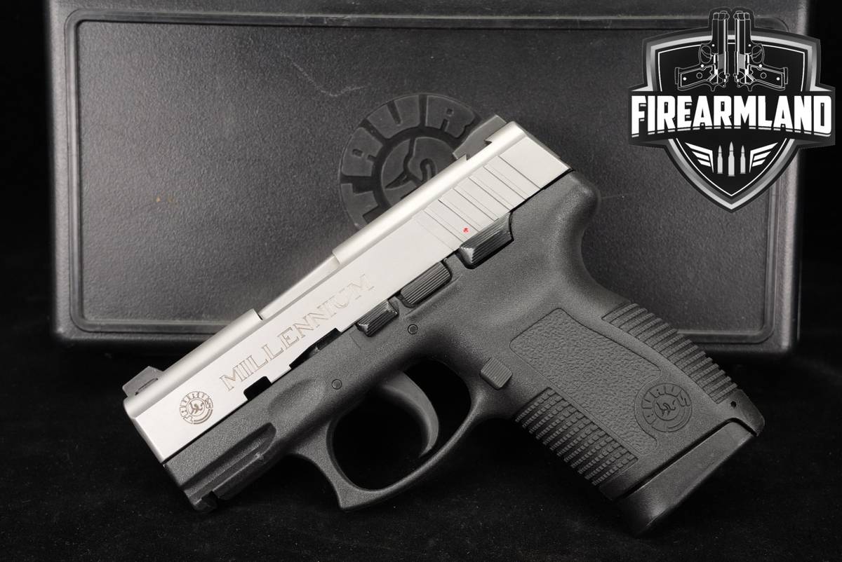 Taurus PT 145 Millennium Pro 45 ACP 3.25 Two-Tone Stainless DA/SA PT145
