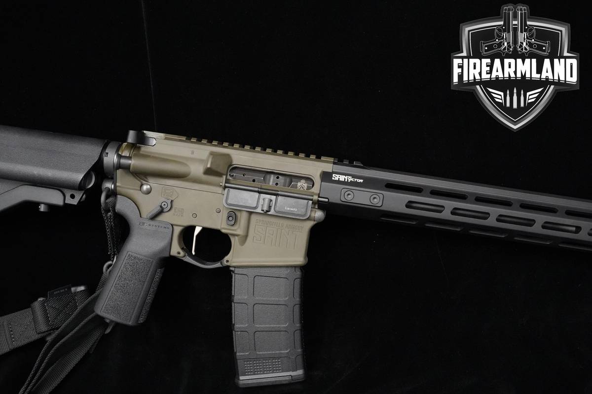 Springfield Saint Victor 5.56 NATO AR-15 AR15 AR 16" Saint Victor ORIG CASE