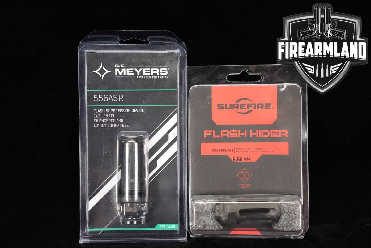 TWO 2 AR-15 556 Flash Hiders 5.56mm NATO AR15 Hider BE Meyers SureFire