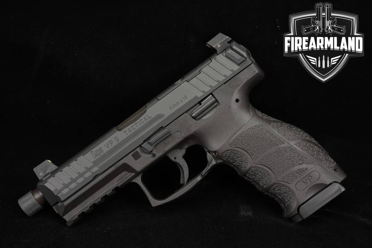 LIKE-NEW Heckler & Koch VP9 Tactical Optics Ready 9-mm 4.75" +3 MAGS