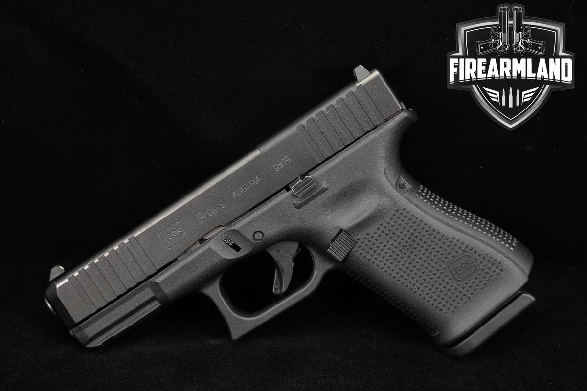 Glock 19 Gen5 MOS 9mm 4.02" G19 Gen-5 +3 MAGS & ORIG CASE