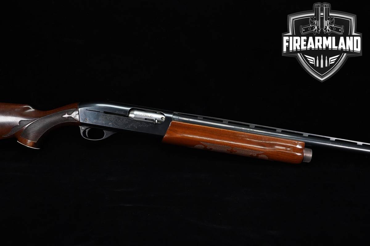 Remington Model 1100 Magnum 12-Gauge 30" Blued Factory Engraved & Walnut