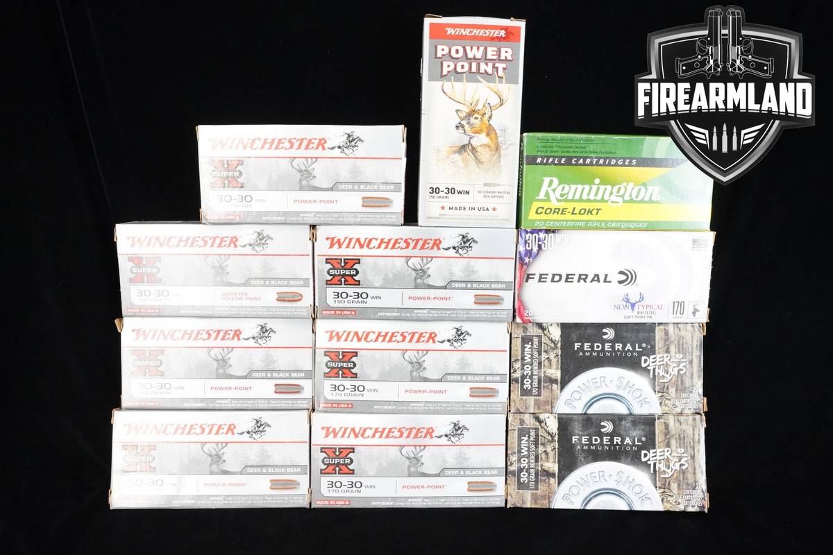 30-30 Winchester Ammo 30-30 Win Ammo 240 ROUNDS