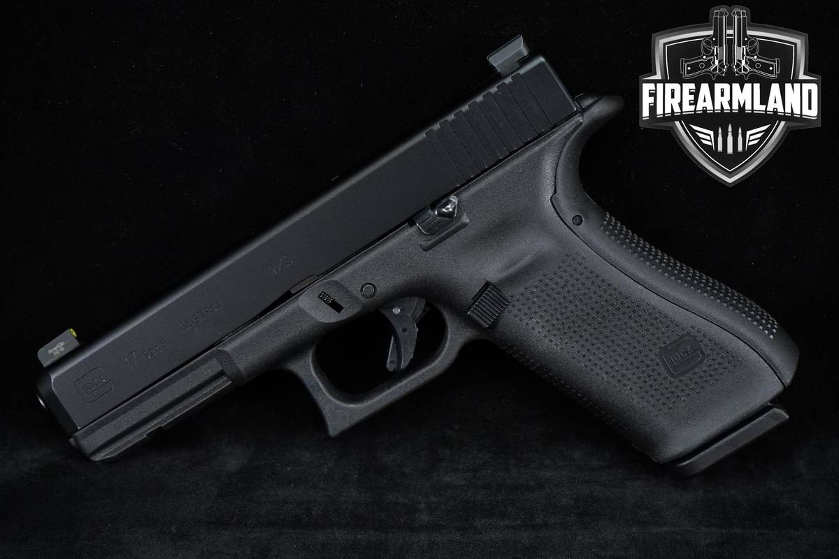 DUTY-PISTOL Glock 17 Gen5 9mm 4.49" G17 Gen 5 +3 MAGS & ORIG CASE
