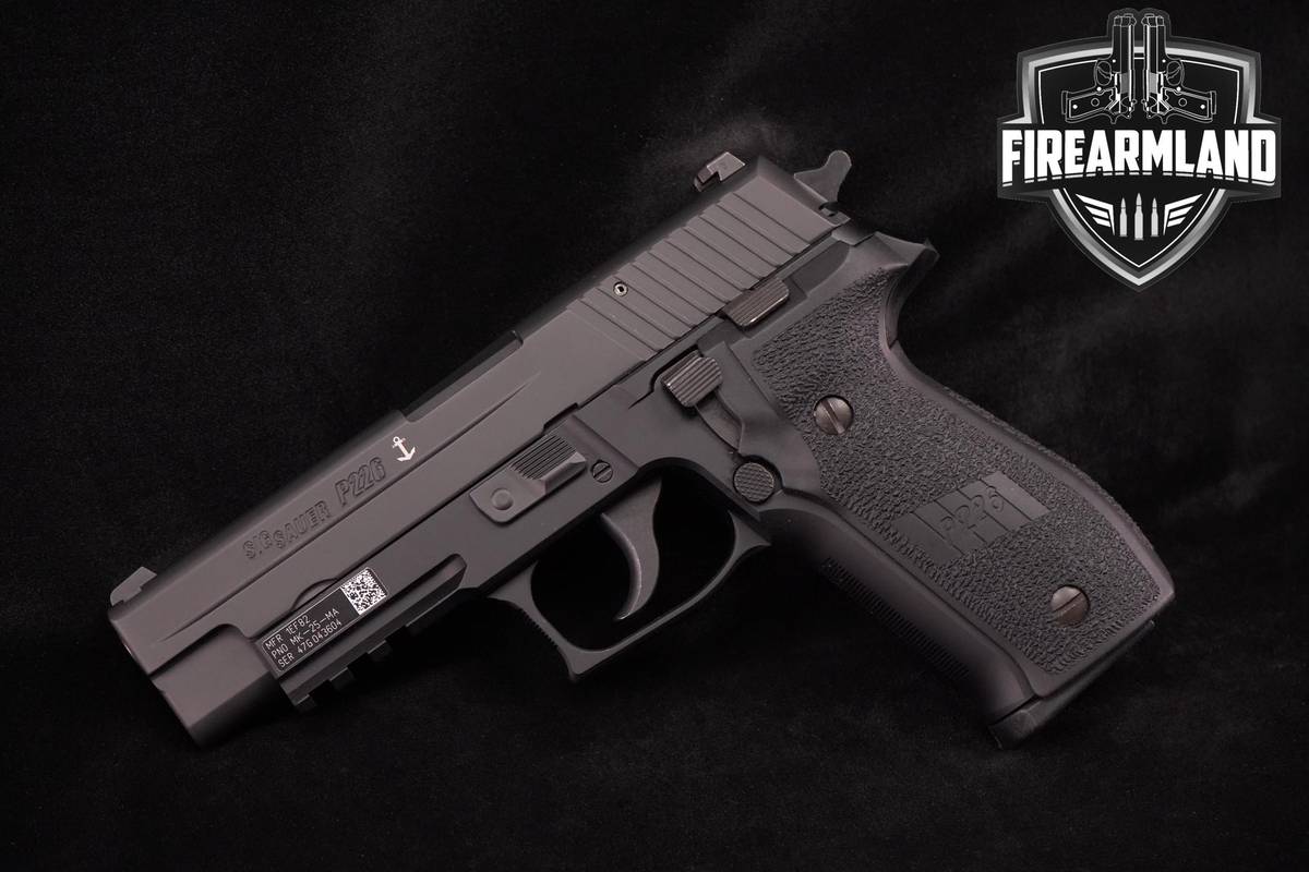 LIKE-NEW Sig Sauer P226 MK25 MA 9mm 4.4" P-226 MK-25 +2 MAGS
