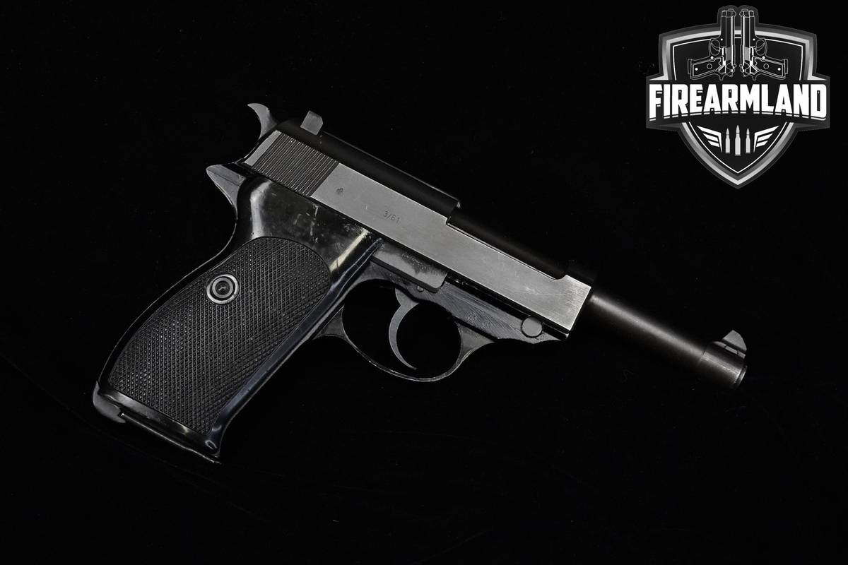 1961 Walther P38 9mm 4.9" Walther P-38 P.38 POST-WAR +2 MAGS & HOLSTER