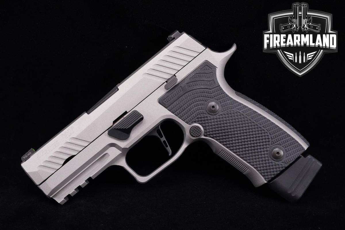 2020-2021 Sig Sauer P320 AXG Custom 9mm 3.9 Stainless Steel P 320 ORIG CASE