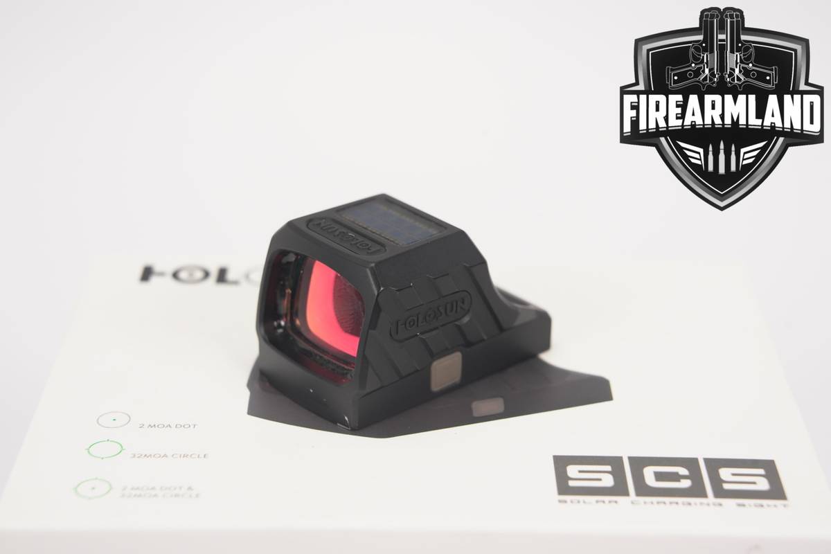 Holosun SCS 320-GR 2 MOA Dot & 32 Circle Red Sight