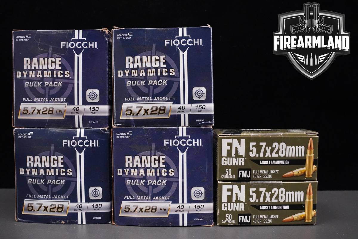 700 ROUNDS! 5.7x28 Ammo 5.7x28 Ammunition