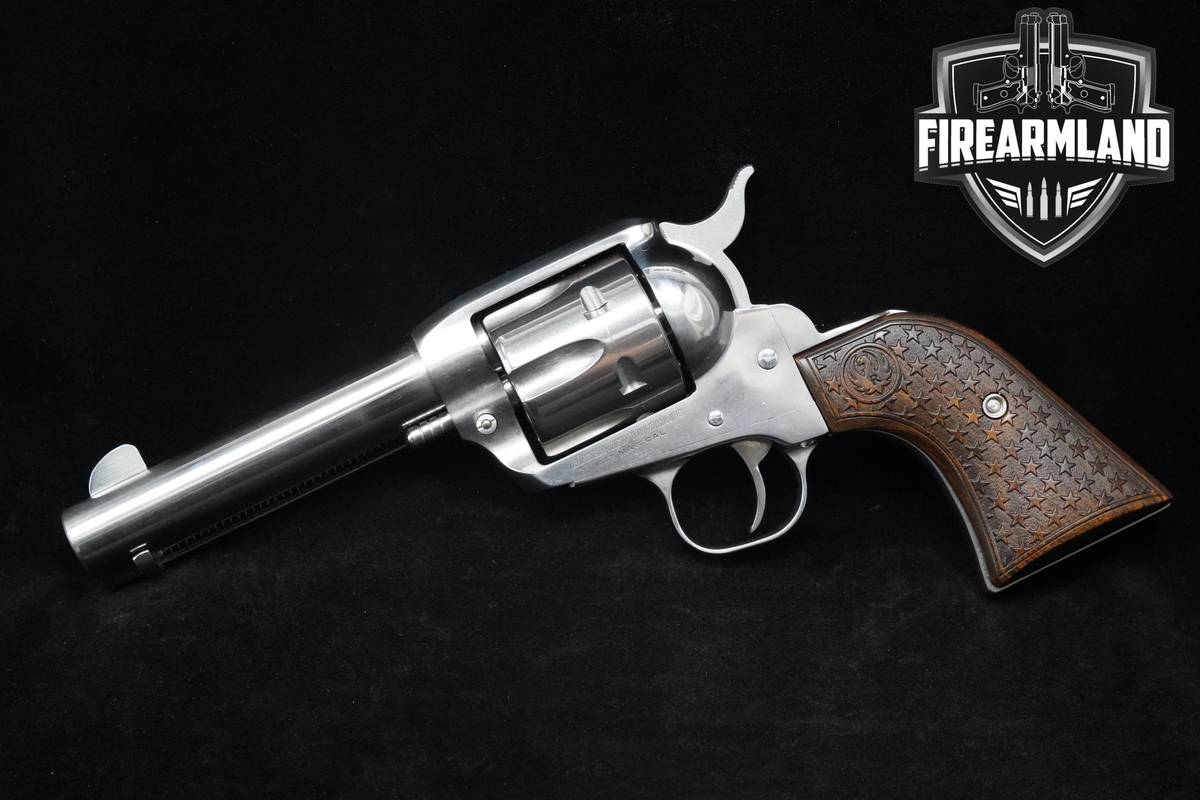 Ruger New Vaquero Stainless TALO Exclusive 357-Magnum 4.62" Ruger ORIG CASE