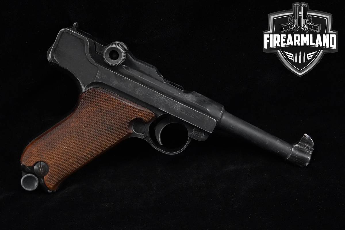 RIMFIRE-P08 1968 Erma Werke ET-22 Luger 22LR 4.25" P.08 P-08