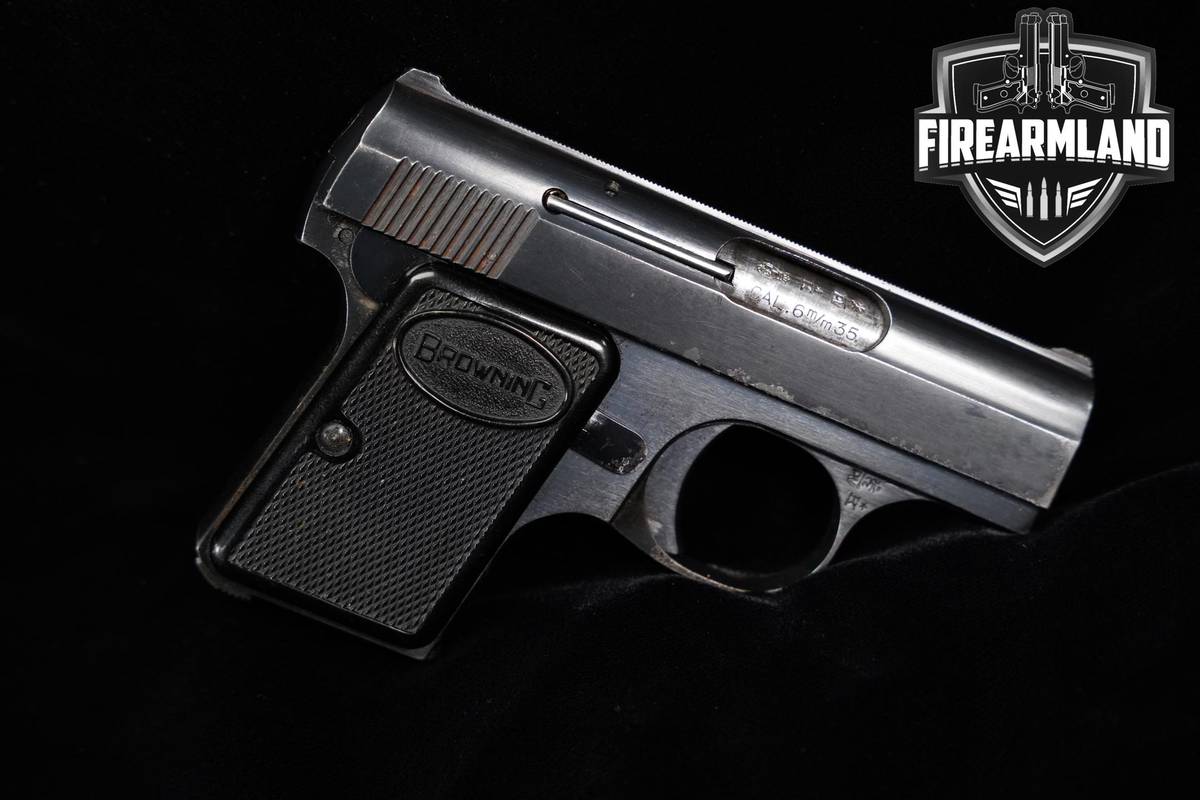 1962 FN Baby Browning .25 ACP (6.35Mm) 2.1" Blued +HOLSTER