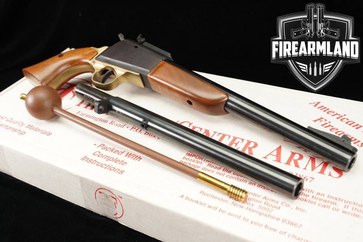 TWO BARREL SET Thompson Center T/C Scout Pistol 50 Cal 54 Blued & Walnut TC
